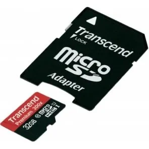 Afbeelding van Transcend MicroSDHC 32GB Class 10 UHS I