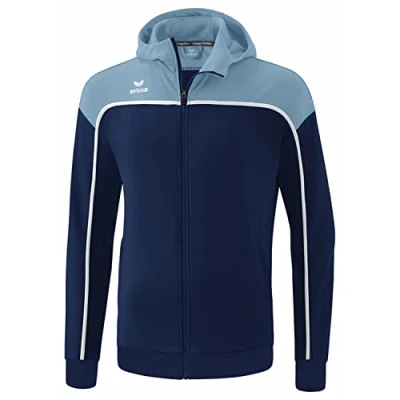 Afbeelding van erima CHANGE by trainingsjack met capuchon new navy/faded denim/wit