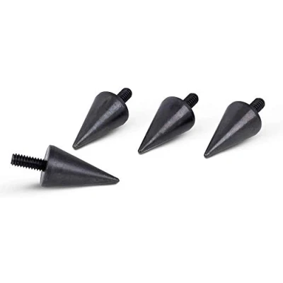 Afbeelding van PrecisionGeek Gezwart Staal Luidspreker Spikes/Boxen Spikes M6 L 37mm 4 stuks