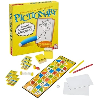 Afbeelding van Mattel Pictionay Bordspel (Franstalig)