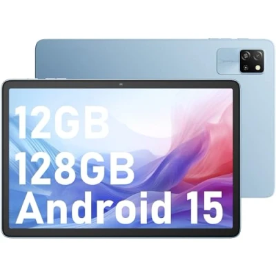 Afbeelding van Blackview Tab60 WiFi Tablet Android 15, Taclite met 12 GB + 128 (2 TB TF), Octa Core, 6, 10 inch 5100 mAh 8 MP 5 Widevine L1 GMS, BT5.2 (blauw)