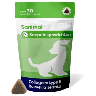 Afbeelding van Sanimal Soepele Gewrichten Supplement Spieren 90 g 30 stuks