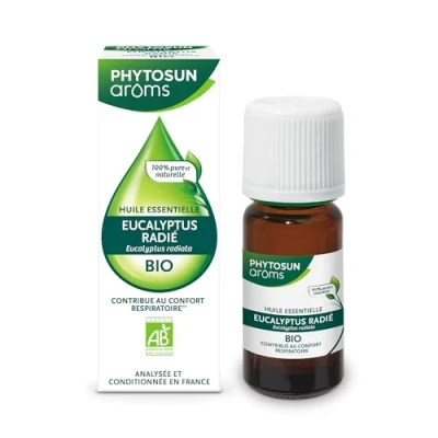 Afbeelding van Phytosun Arôms Essentiële Olie van Eucalyptus Radii (Eucalyptus Radiata) Bio 10 ml