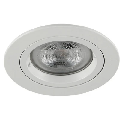 Afbeelding van LED inbouwspot Aron Rond Wit Sceneswitch Dimbaar 5W Philips