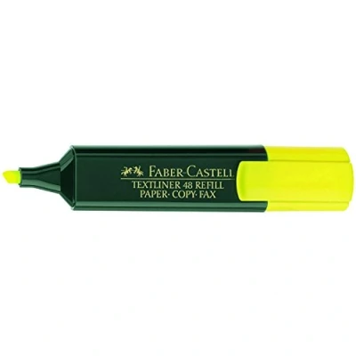 Afbeelding van Faber Castell 48 07 Tekst Liner Geel (Pack van 10)