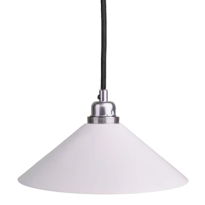 Afbeelding van Frama Cone Shade hanglamp Ø25 small glanzend wit