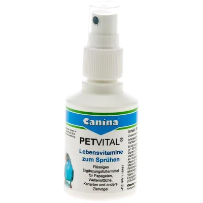 Afbeelding van Canina Pharma Petvital Vitale Vitaminen voor Vogels 50 ml