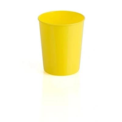 Afbeelding van Kimmel Mok drinkbeker beker onbreekbaar stapelbaar herbruikbaar 250 ml, kunststof, geel, 21 000 1302 1