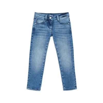 Afbeelding van s.Oliver Kathy Slim fit jeans voor kinderen, Maat: 122xREG, Himmelblau