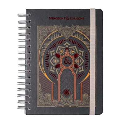 Afbeelding van ERIK CTFBA50028 A5 Bullet Journal Dungeons &amp; Dragons Notitieboek, Grijs
