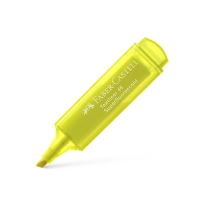 Afbeelding van 10x Tekstmarker Faber Castell 1546 geel