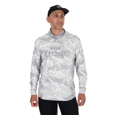 Afbeelding van Fox Rage UV Hooded Light Cam Top Hoodie XL Vis trui