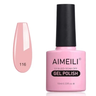 Afbeelding van AIMEILI Gel Nagellak UV LED Gellack Soak Off Polish Camellia Japonica (116) 10ml