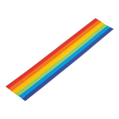 Afbeelding van Knorr prandell 218306065 waxstrips assortiment 200 mm Ø 2 m, regenboog