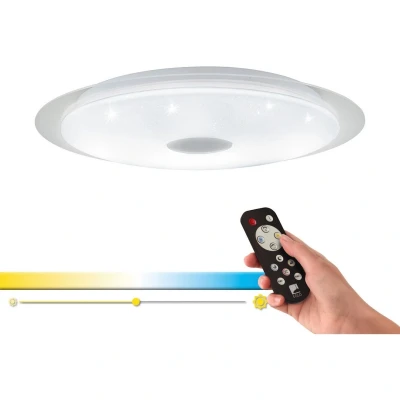 Afbeelding van EGLO Plafondlamp MORATICA A Bediening via afstandsbediening, nachtlicht