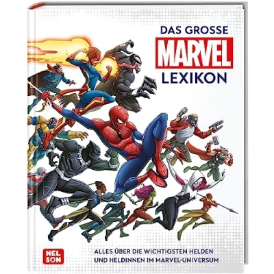 Afbeelding van Marvel: Das große Marvel Lexikon: Alles über die wichtigsten Helden und Heldinnen im Universum Kinderlexikon ab 5 Jahren mit Spider Man, Guardians of the Galaxy Avengers