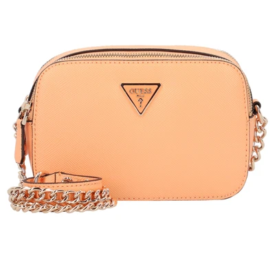 Afbeelding van GUESS Schoudertas Avondtas Noelle Crossbody Camera Apricot Abrikoos