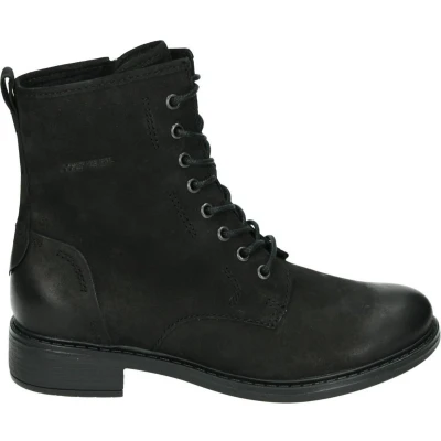 Afbeelding van Josef Seibel SELENA 06 VeterlaarzenHoge sneakersDames veterschoenenHalf hoge schoenen Kleur: Zwart Maat: 41