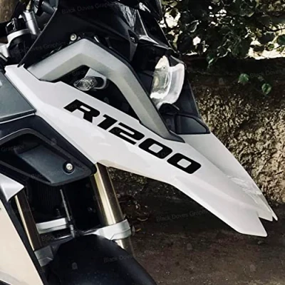 Afbeelding van 2 stuks R1200 lijm compatibel met motorrad R1200GS Adventure R 1200 GS motorfietsen (zwart)