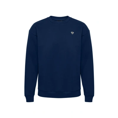Afbeelding van Hummel Loose Crewneck BEE Sweater, Maat: Large, Dark blue