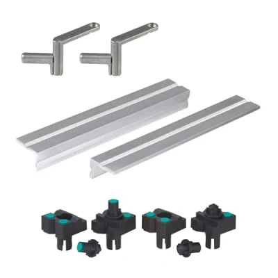 Afbeelding van wolfcraft Set klemtafeltoebehoren &quot;Professional&quot;, 8 dlg. 8628000