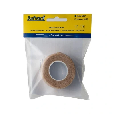 Afbeelding van Duoprotect Snelpleisters huidskleur 4.5 meter 1 rol