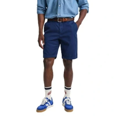 Afbeelding van GANT Regular FIT Sunfaded Shorts, Heren, Maat: 32, Persian blue