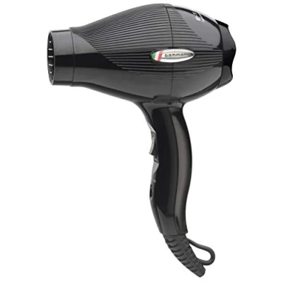 Afbeelding van Gammapiu E T.C W 1000 1200 Mini haardroger, ideaal voor op reis, licht en compact, stil, krachtig, toermalijn gecoate grill,