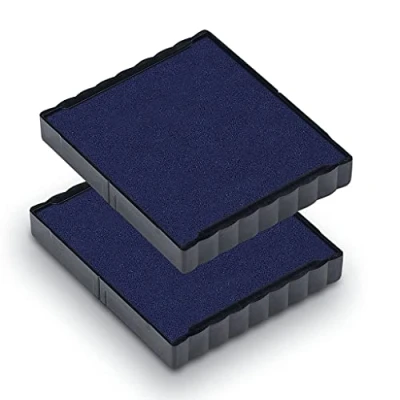 Afbeelding van Trodat reserve inktkussen 6/4924 voor Printy 4924, 4940, 4724 en 4740 Stempelkleur blauw, set van 2