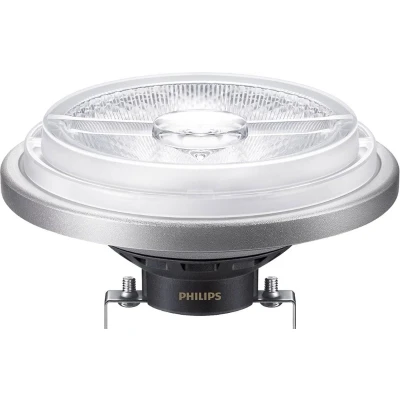 Afbeelding van Philips master ledspot expertcolor ar111 reflector g53 20w 1270lm 3000k cri90 helder dimbaar wit ip20 dxl 111x62mm 8719514429697