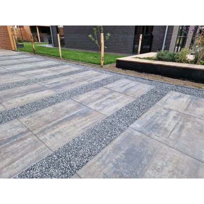 Afbeelding van Kijlstra Patio Square 90x90x6 Cm Ocean Blanke Coating Tuintegel met een chique uitstraling