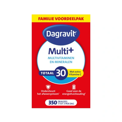 Afbeelding van 3x Dagravit Totaal 30 Multivitaminen 350 stuks