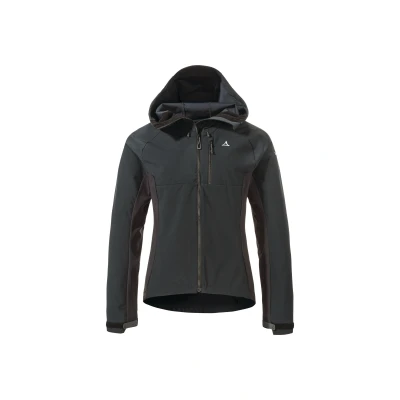 Afbeelding van Schöffel Hybride Jk Style Salza WMS, fietsjack voor dames, met helmvriendelijke capuchon, winddicht, ademend en waterdicht, lichte jas 4 weg stretch