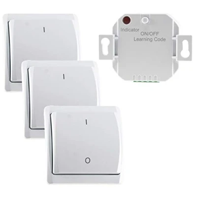 Afbeelding van Pilota Casa Draadloze schakelaarset, 230 V, led, tot 300 watt, 30 m bereik