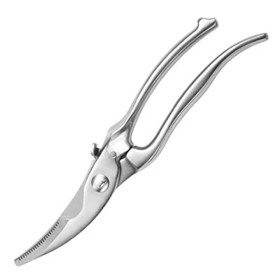 Afbeelding van MITSUMOTO SAKARI 28 cm Heavy Duty Japanse Keukenschaar, Geheel Stalen Professionele Roestvrijstalen Gevogelteschaar Voor Kip, Vlees, Beenderen
