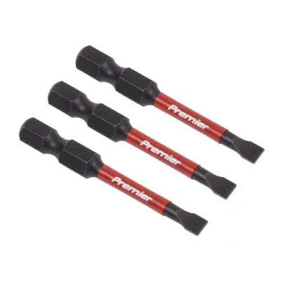 Afbeelding van Sealey 3st 50mm sleufkop 4.5mm Impact Power Tool Bit Set AK8226