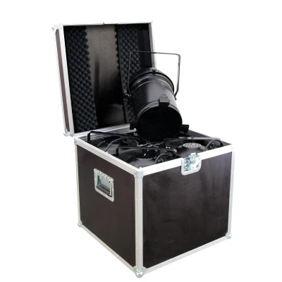 Afbeelding van Roadinger Flightcase 4x PAR 64 Spot long
