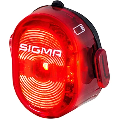 Afbeelding van Sigma Nugget II achterlicht BikeTotaal.nl Zwart