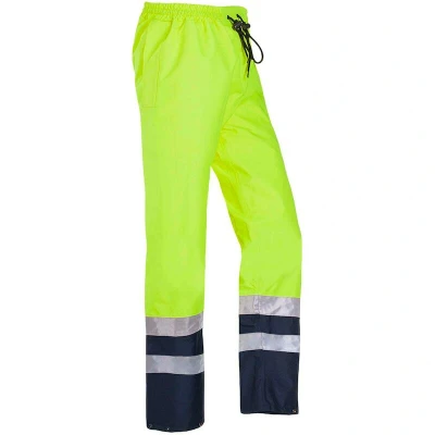 Afbeelding van Werkbroek Tarviso Geel/marine, Maat EEL per 10