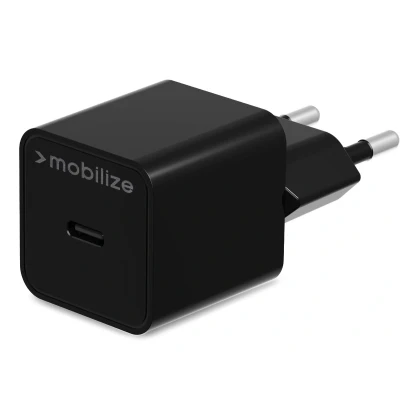 Afbeelding van Mobilize Wall Charger USB C 20W Black (BULK)