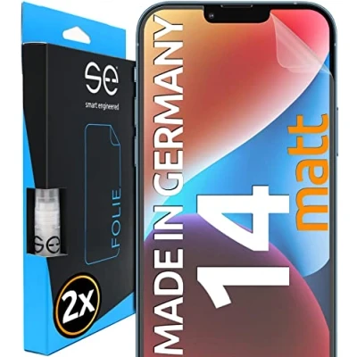 Afbeelding van smart engineered 2x3D Screen Protector for Apple iPhone 14 matte