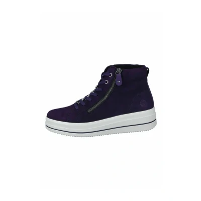 Afbeelding van REMONTE Sneakers hoog aubergine