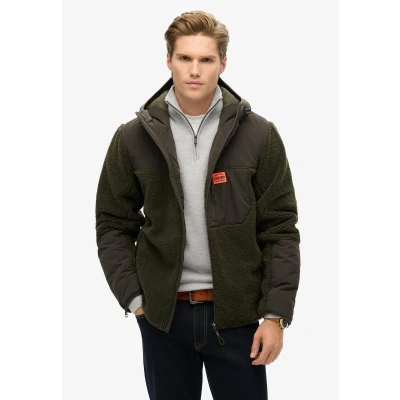 Afbeelding van Superdry Expedition BORG HYBRID... Fleecejas, Heren, Maat: Large, Surplus goods olive green
