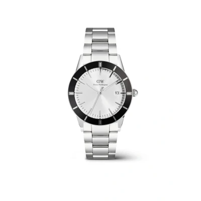 Afbeelding van Daniel Wellington Iconic Paradigma LINK Bezel Horloge silvercoloured, Maat: 40, Silver/coloured