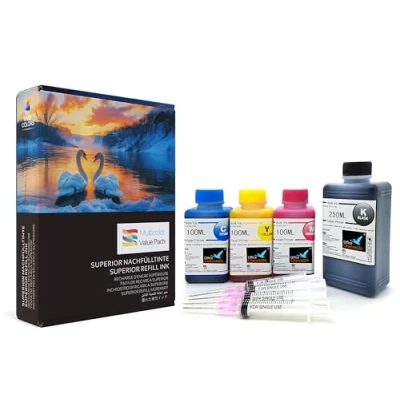 Afbeelding van Office Channel24 Navul Inkt Set Compatibel met Canon PG560 CL561 PG 560XL CL 561XL voor Pixma TS5350 TS7450 TS5351 TS5352 TS5353 TS7451 TS5355