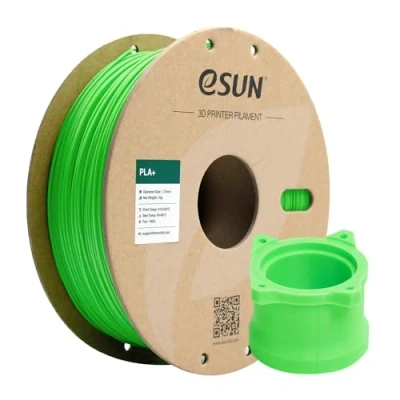 Afbeelding van eSUN PLA+ Filament 1.75mm, 3D Printer PLA Plus, Maatnauwkeurigheid +/ 0.03mm, 1kg Spoel (2.2 LBS) Print voor Printers, Piek Groen