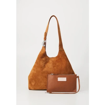 Afbeelding van Coccinelle Ceasy SET Shopper, Dames, Maat: One Size, Cognac/cognac