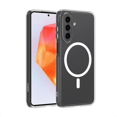 Afbeelding van Samsung Galaxy A26 MagSafe Hoesje Kunststof imoshion Backcover Transparant Telefoonhoesje