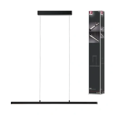Afbeelding van Paulmann LED hanglamp Lento zwart dimbaar in hoogte verstelbaar