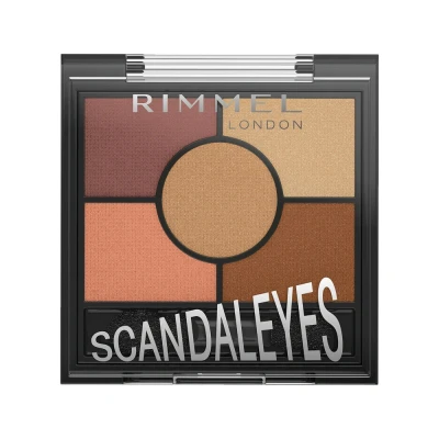 Afbeelding van Rimmel London Scandaleyes 5 Pan Palette Oogschaduw 005 Sunset Brons